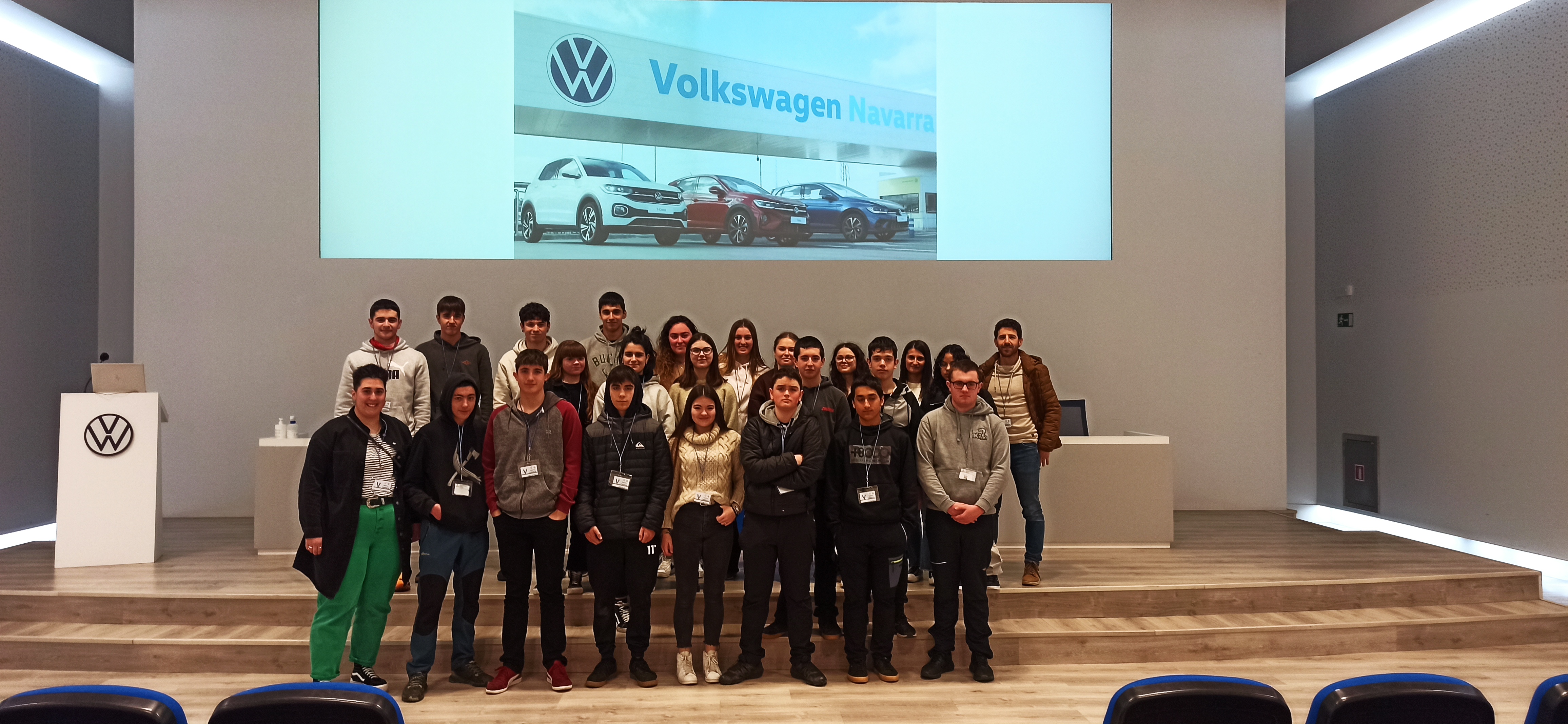 Visita del alumnado a VW 