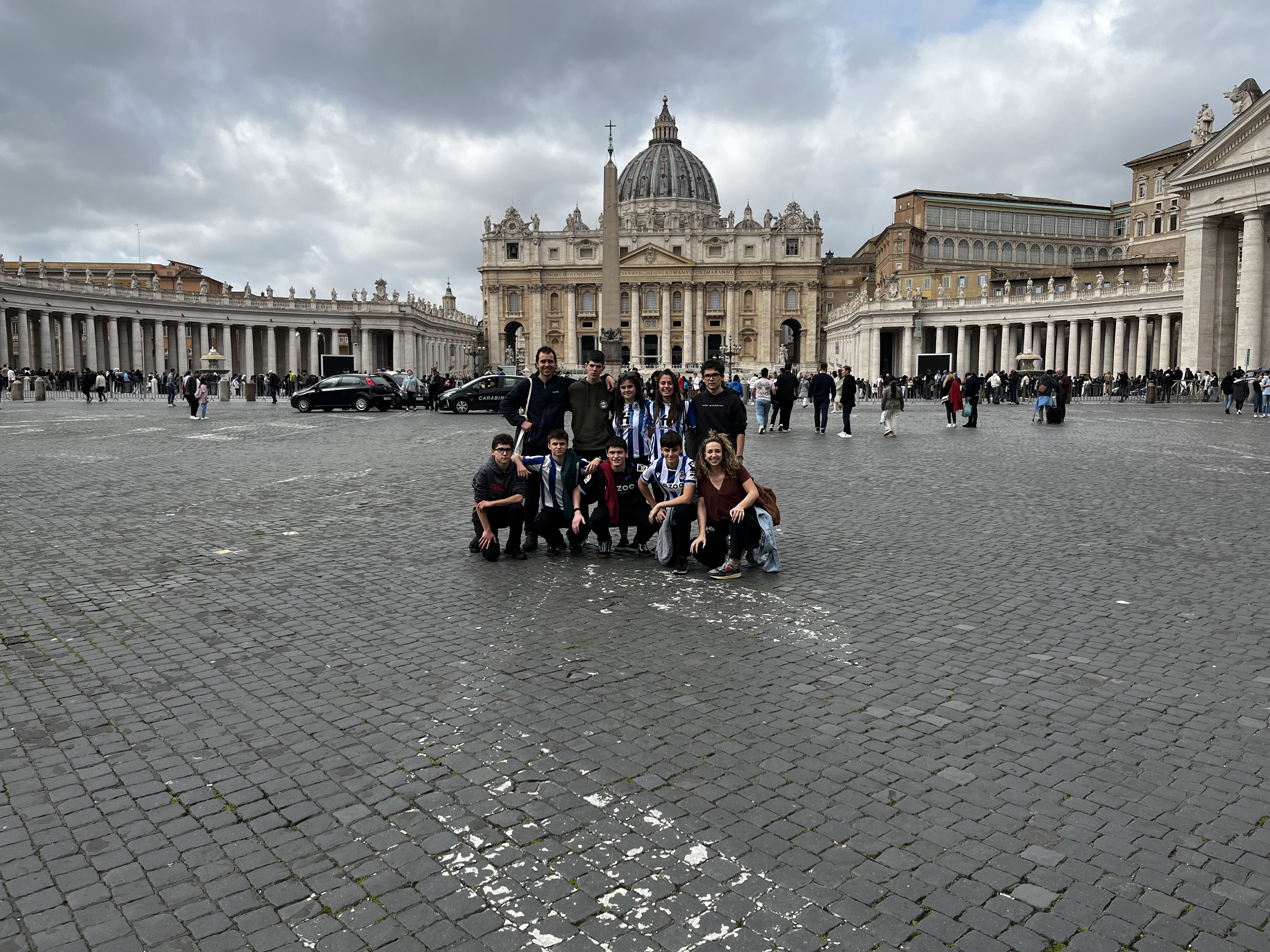 L@s alumn@s de religión en Roma